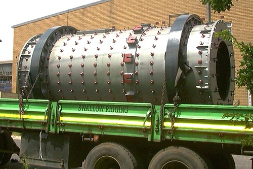 Complete Trommel with Rubber Lineres & Riding Rings